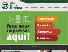 Tablet Screenshot of gstgraf.com.br